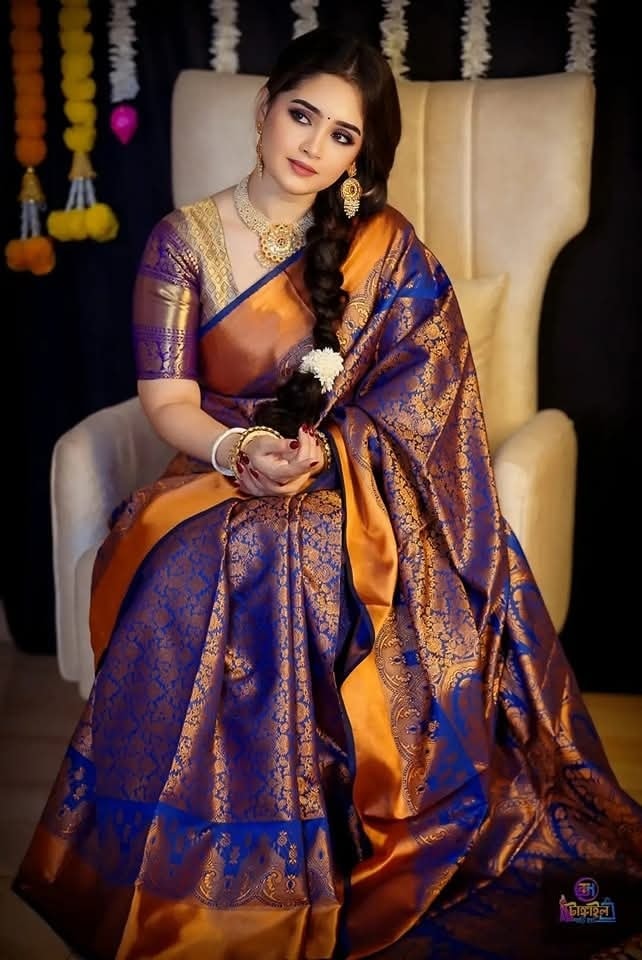 Kanjivaram Katan Sharee - Image 5